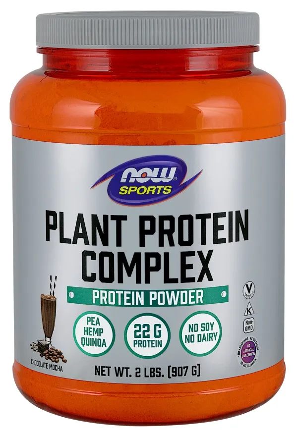 NOW Foods - Plant Protein Complex, Creamy Vanilla, Proszek, 907g