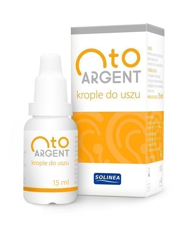 SOLINEA SP.Z O.O.,SP.KOM. Solinea OTOARGENT Krople do uszu 15 ml 9055142