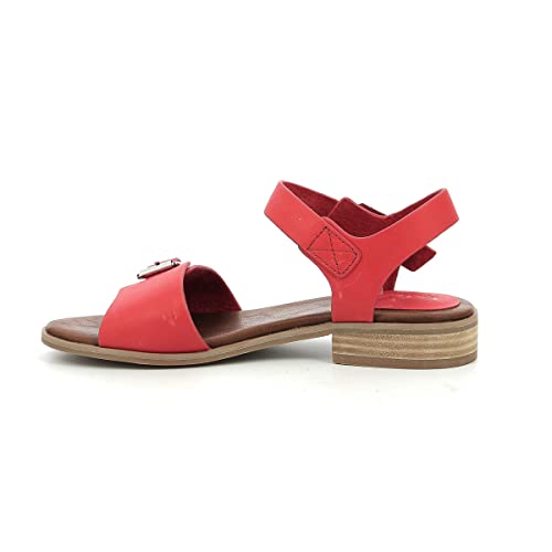 KICKERS BUCIDI, sandały damskie, czerwone, 40 EU, Czerwona, 40 EU
