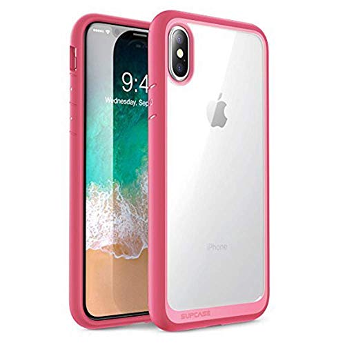 SUPCASE Unicorn Beetle Style etui premium hybrydowe etui na telefon komórkowy iPhone XS Max 6,5 cala 2018 (różowe)