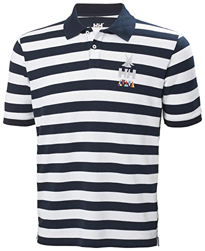 Helly Hansen Koster Polo L granatowy pasek
