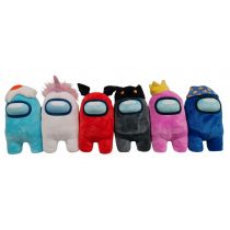 YuMe Toys Among Us: Pluszaki z serii Super Soft, z akcesoriami, 30 cm (Miks 6 szt.) Wariant 2