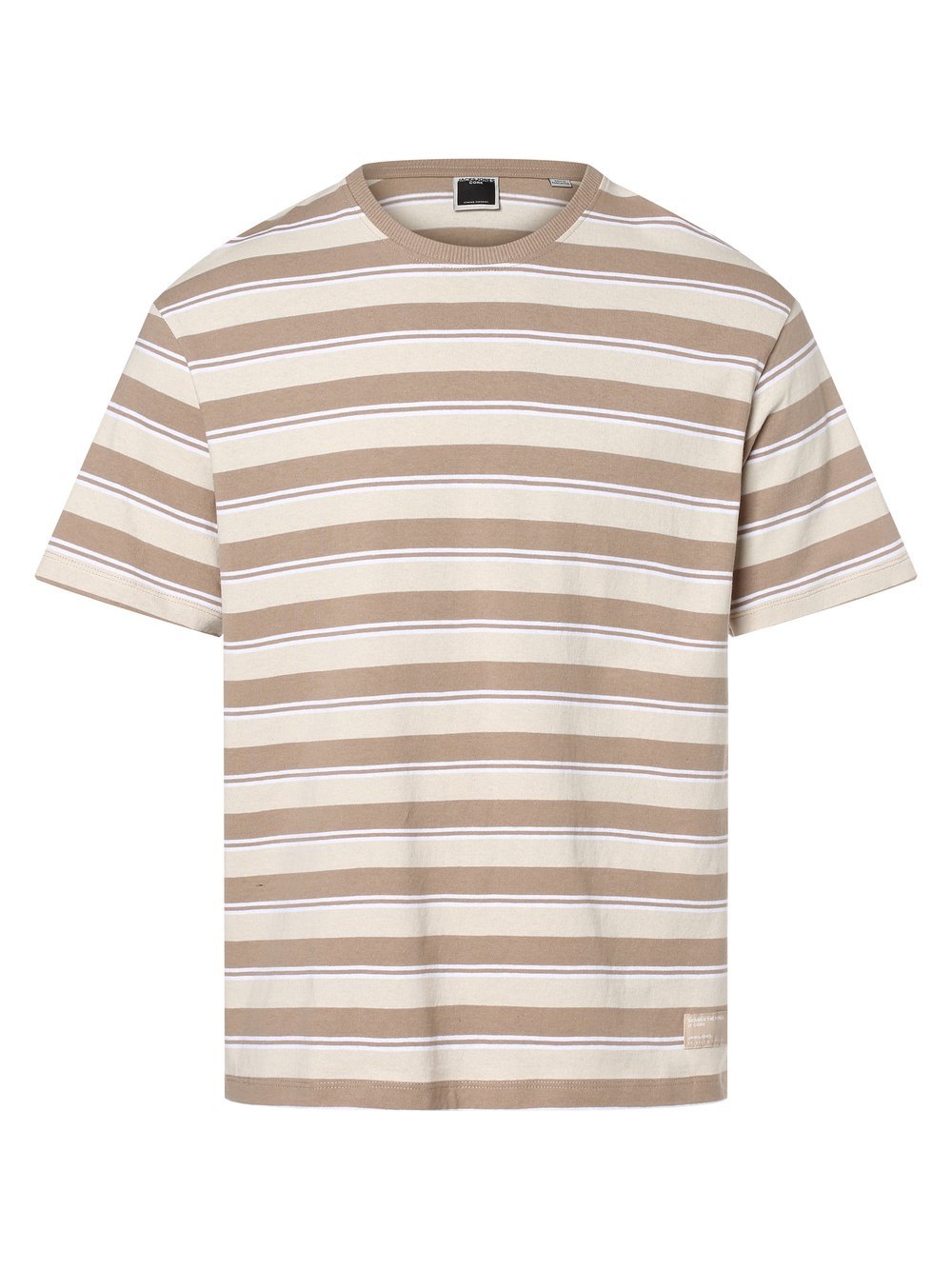 Jack & Jones - T-shirt męski  JCOHunter, beżowy