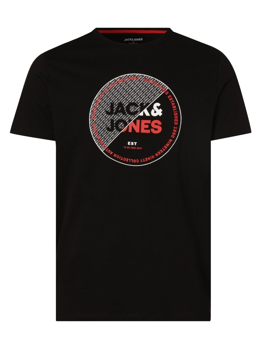 Jack & Jones - T-shirt męski  JJRalf, czarny