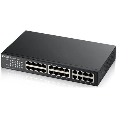 Zyxel Przełącznik niezarządzalny GS1100-24Ev3 24xGbE GS1100-24E-EU0103F GS1100-24E-EU0103F