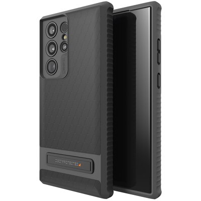 Gear4 Etui z podpórką Everest Kickstand do Galaxy S23 Ultra, czarne