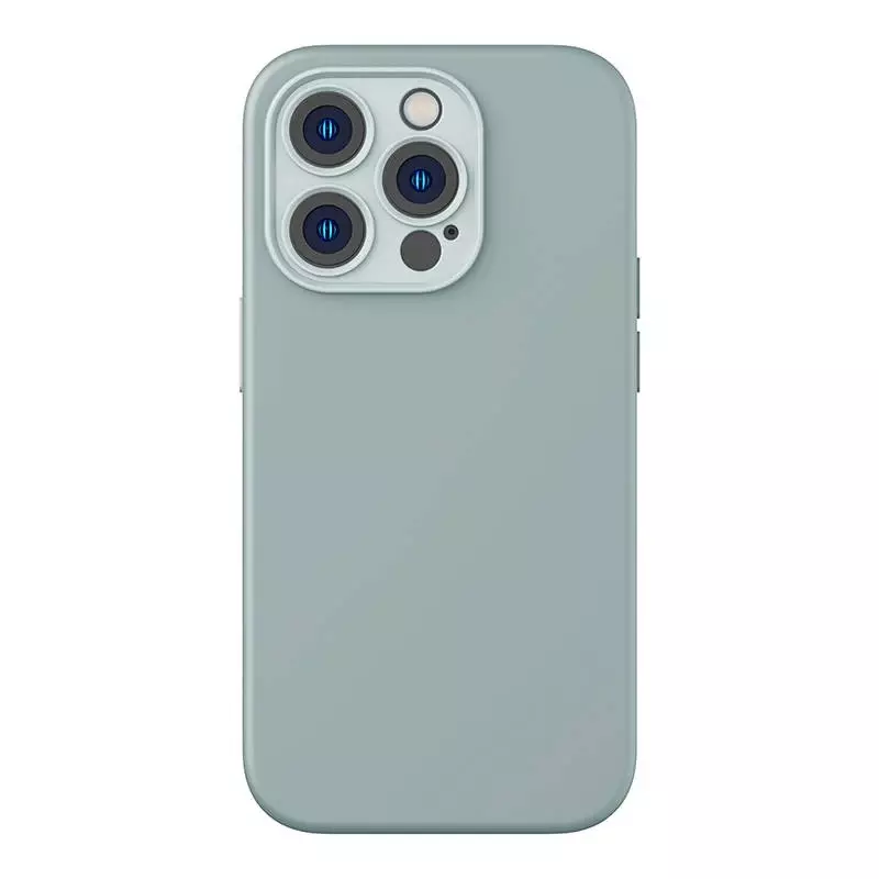Zestaw Etui Baseus Liquid Silica Gel do iPhone 14 Pro Max (zielone)