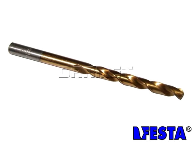 Wiertło kręte HSS-TiN do metalu | NWKa DIN 338 - 5,20 MM - FESTA Standard