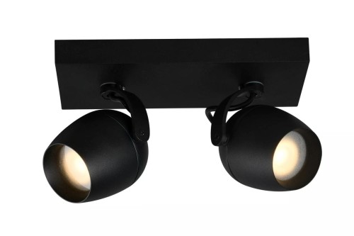 Lucide Preston 09437/01/30 lampa wisząca zwis 1x50W GU10 czarna