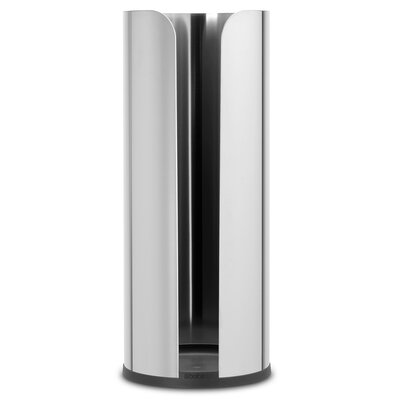 Brabantia Nowości Zasobnik na papier toaletowy ReNew Stal matowa 280566 280566