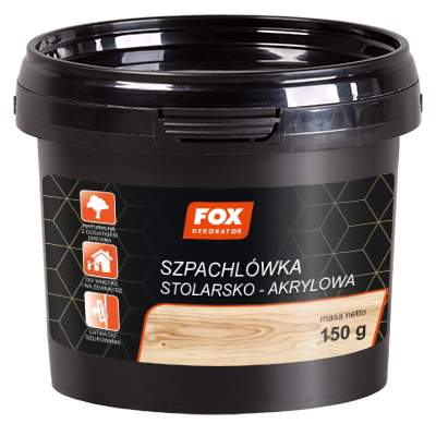 Szpachlówka stolarsko-akrylowa orzech 150 g