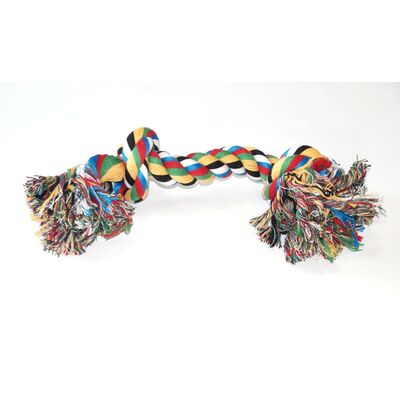 Zabawka ze sznurka 2 węzły 390 g wielokolorowe Dingo