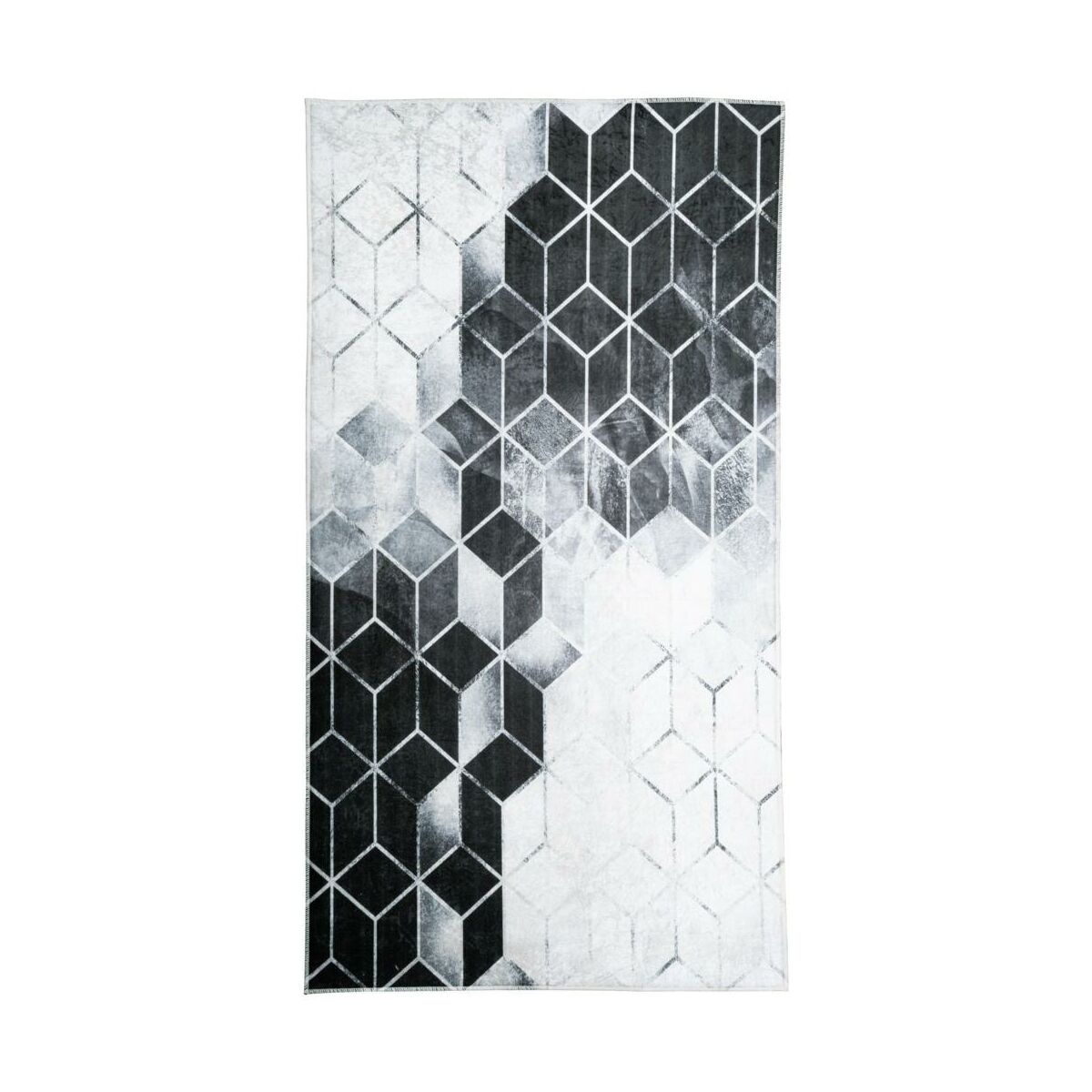 Dywan Premium Geometria czarno-białyy 80 x 150 cm