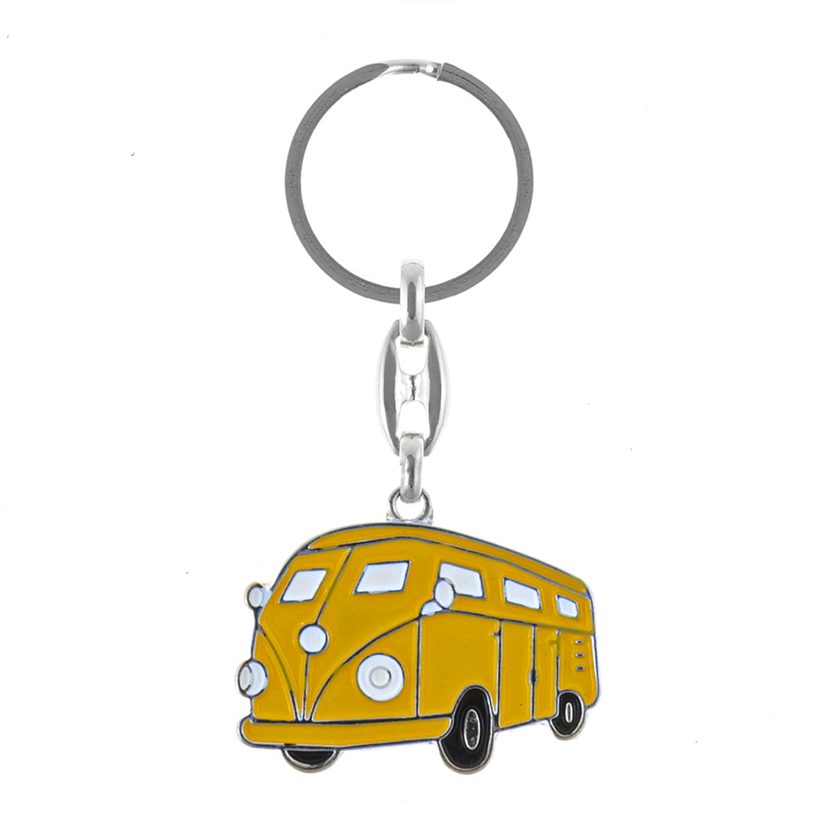 Brelok do kluczy - żółty Volkswagen Ogórek - EM Men's Accessories