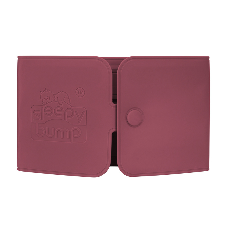 Mata do usypiania Natulino SLEEPYBUMP™ | malinowa