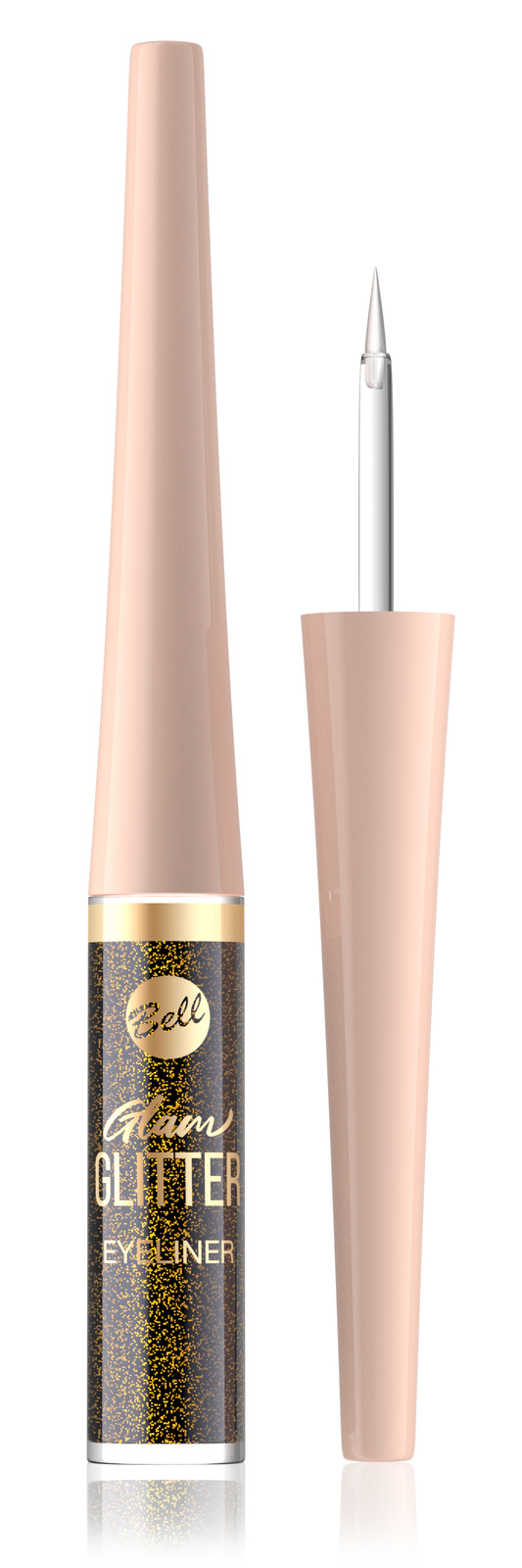 Bell brokatowy eyeliner FLORAL VIBES (GLAM) Glitter Eyeliner 002, 4,5g