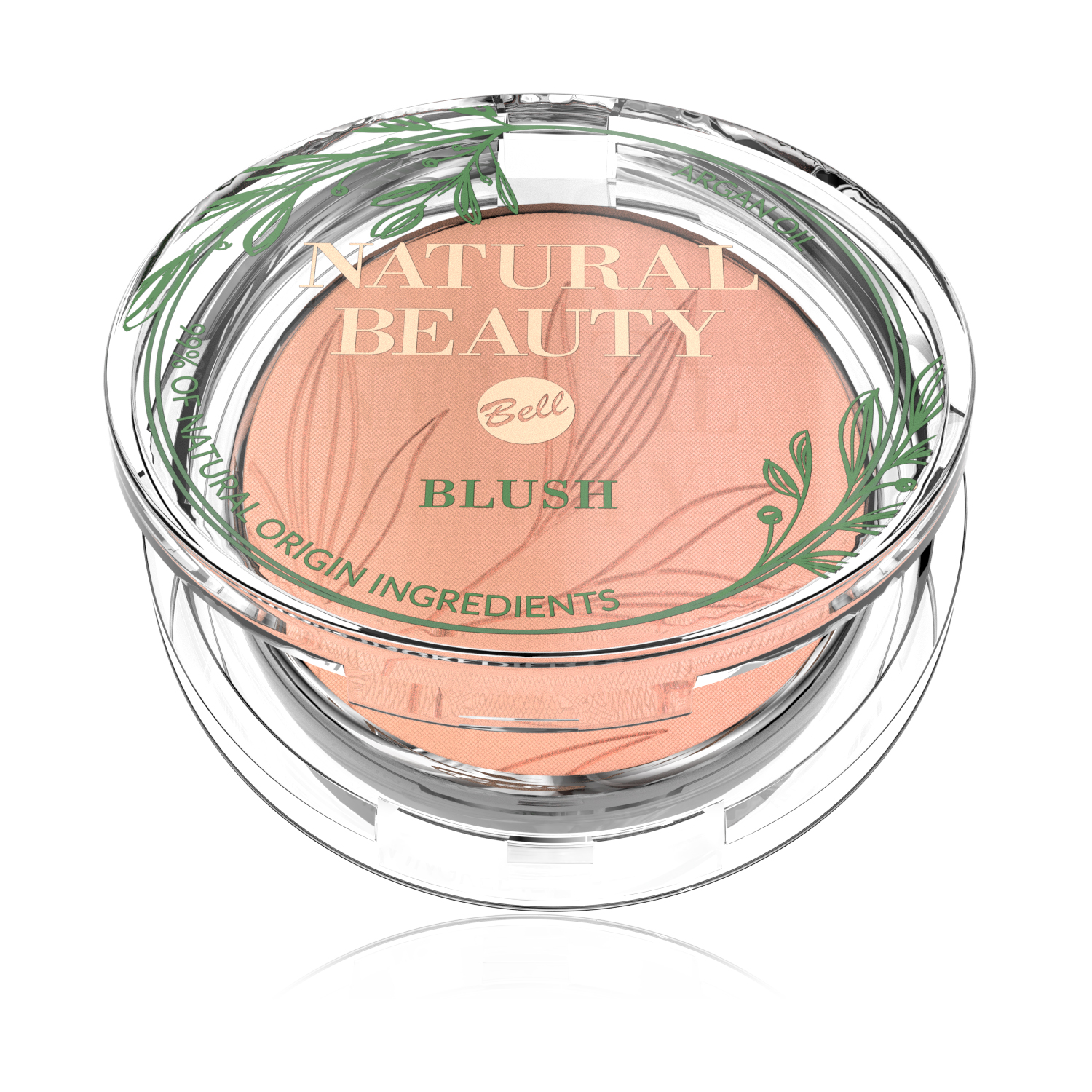 Bell róż z olejem arganowym NATURAL BEAUTY Blush 001, 5g