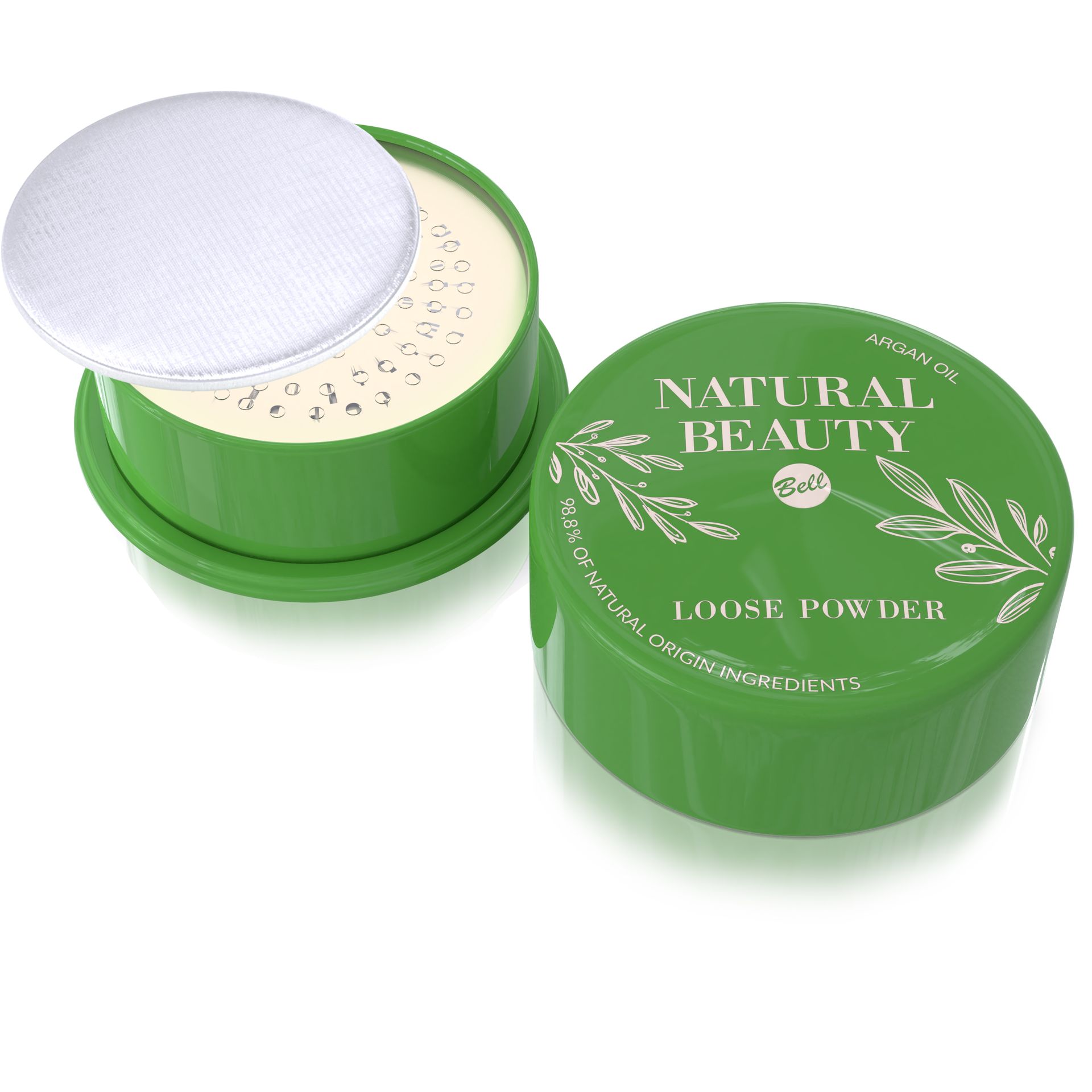 Bell sypki puder NATURAL BEAUTY Natural Beauty Loose Powder 001, 6g