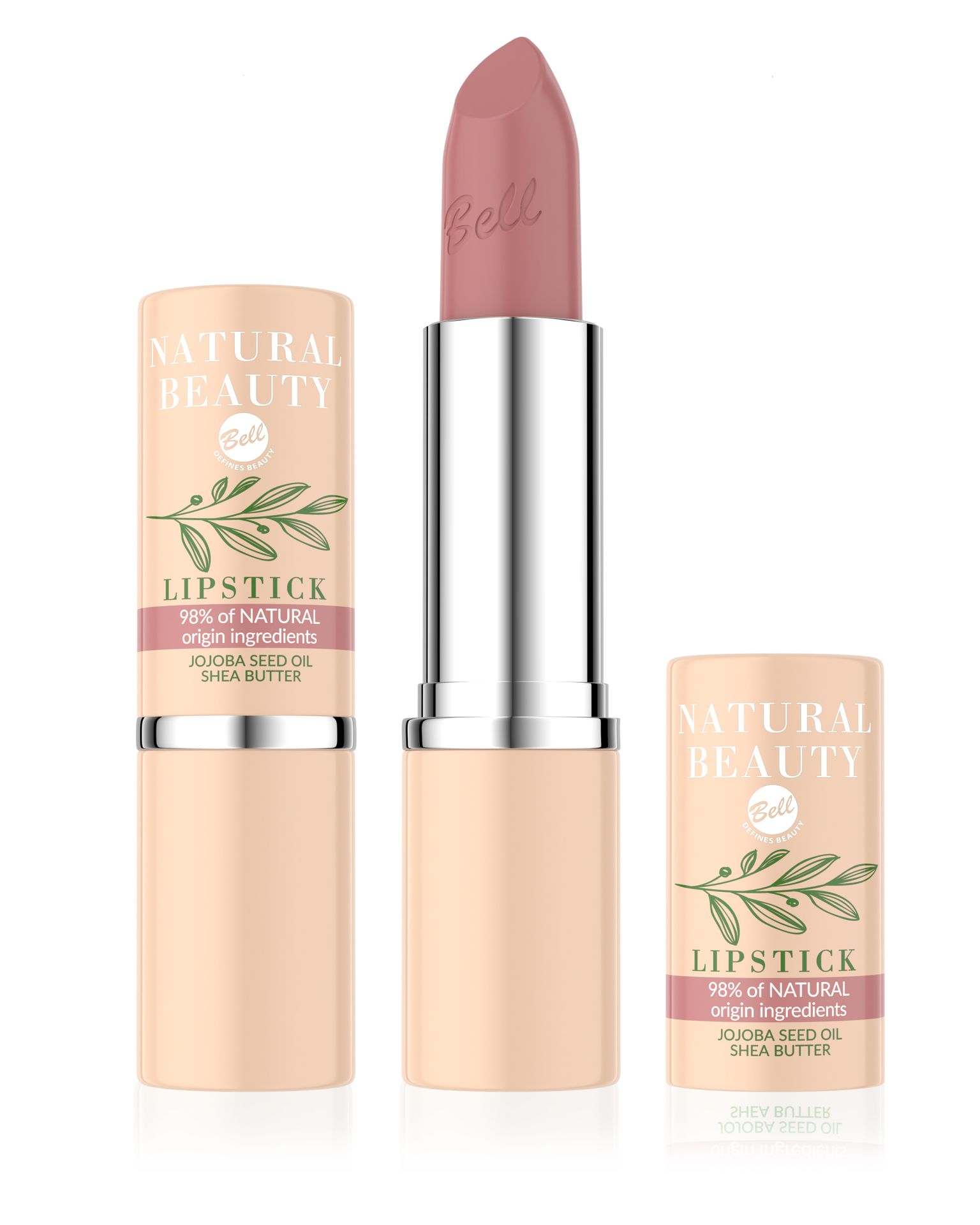 Bell naturalna pomadka NATURAL BEAUTY Lipstick 003, 4g