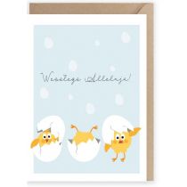Kartka okolicznościowa Kurczaczki.. + eko koperta