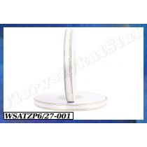 Wstążka satynowa ZP 6mm/27mb biała