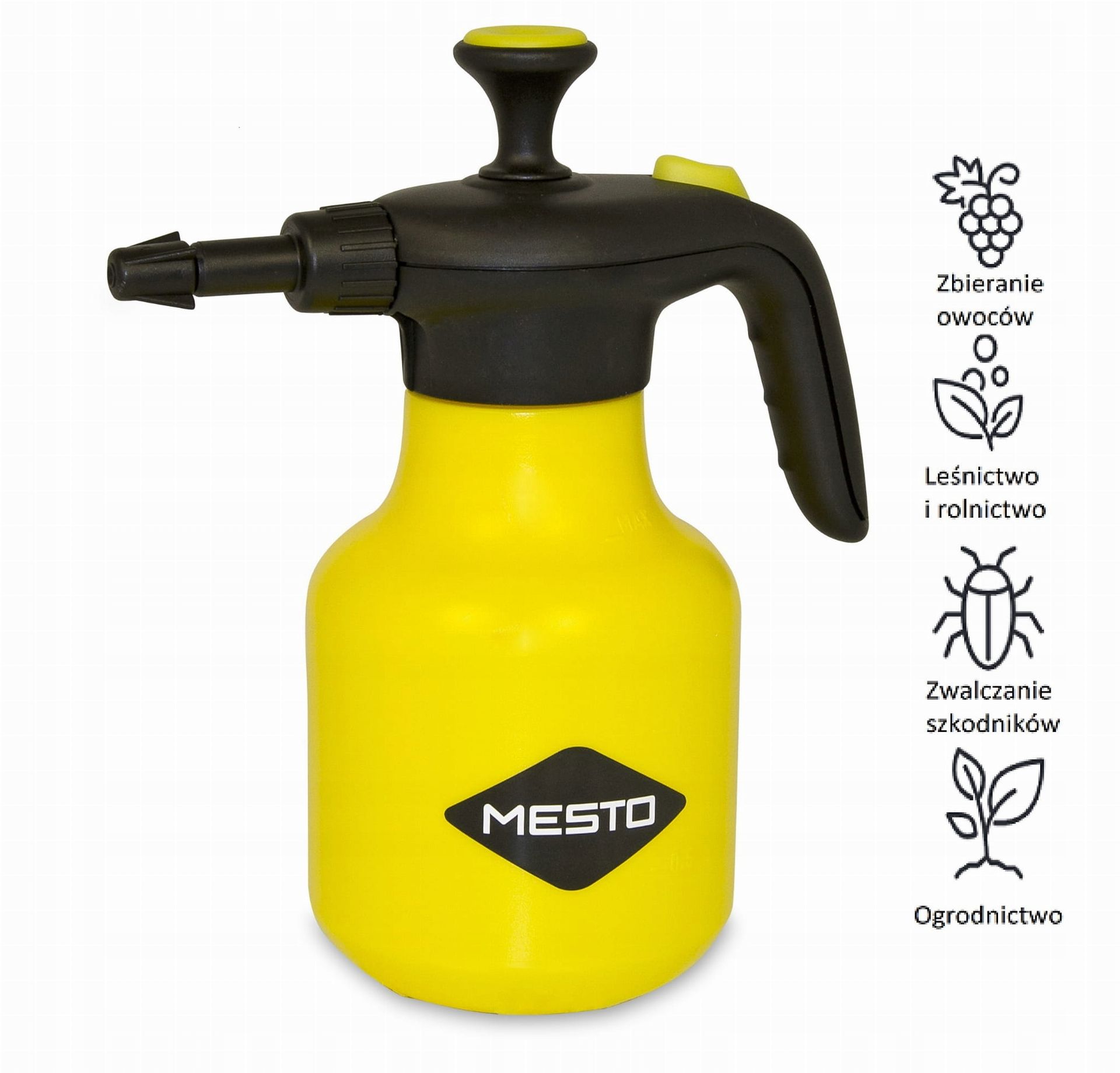 MESTO ręczny opryskiwacz Bugsi 3132 GR 1,5 l)