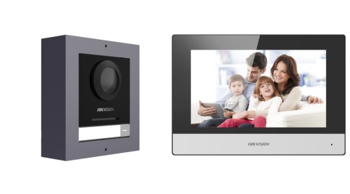 Zestaw wideodomofonowy IP DS-KIS602(B) Hikvision