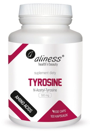 MedicaLine Tyrosine 500mg 100 kaps Aliness N-Acetyl-Tyrosina MC106