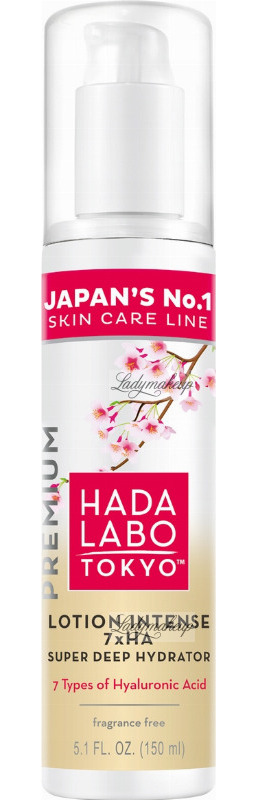 HADA LABO TOKYO - PREMIUM - Lotion Intense 7xHA Super Deep Hydrator - Silnie nawilżający lotion do twarzy - 150 ml