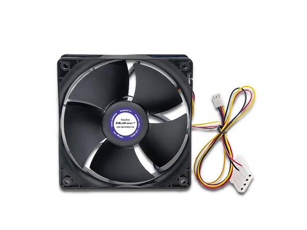 QOLTEC ForceFan 6000 RPM | 120mm | 12V 50714 | Darmowa dostawa