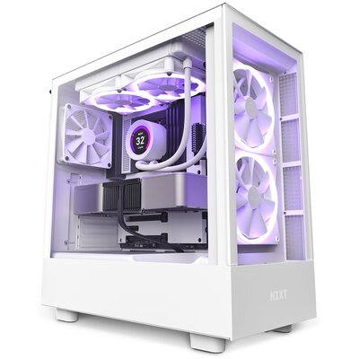 NZXT H5 Elite biała z oknem