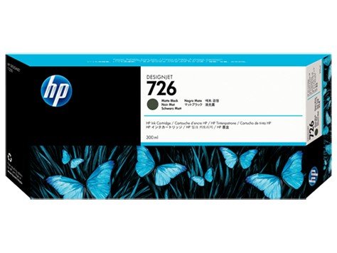 Tusz HP 726 CH575A, czarny, 300 ml