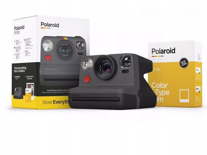 Polaroid Now Czarny Everything Box