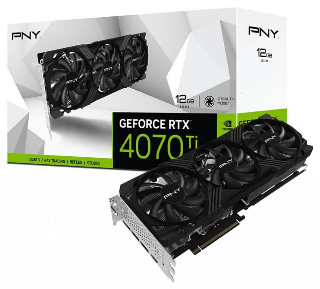 PNY GeForce RTX 4070 Ti VERTO 12GB Triple Fan Edition DLSS 3