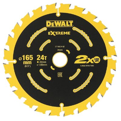 DeWalt DT10624 Tarcza Do Drewna 165mm Extreme 24z