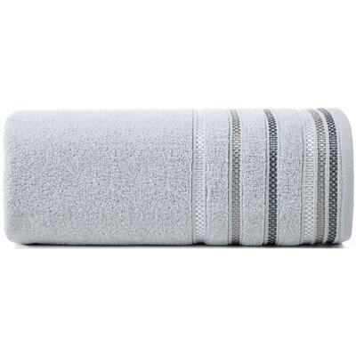 Eurofirany Euro Firany Ręcznik Kąpielowy Livia3 Srebrny 30x50 1217283