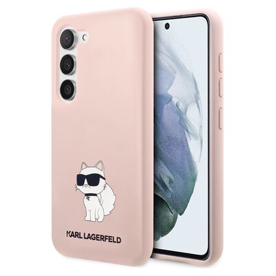 Karl Lagerfeld KLHCS23MSNCHBCP S23+ S916 hardcase różowy/pink Silicone Choupette