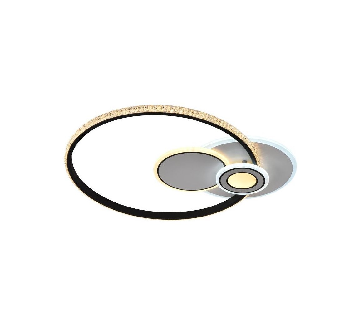 LED Ściemnialny żyrandol natynkowy LED/80W/230V 3000-6500K + pilot