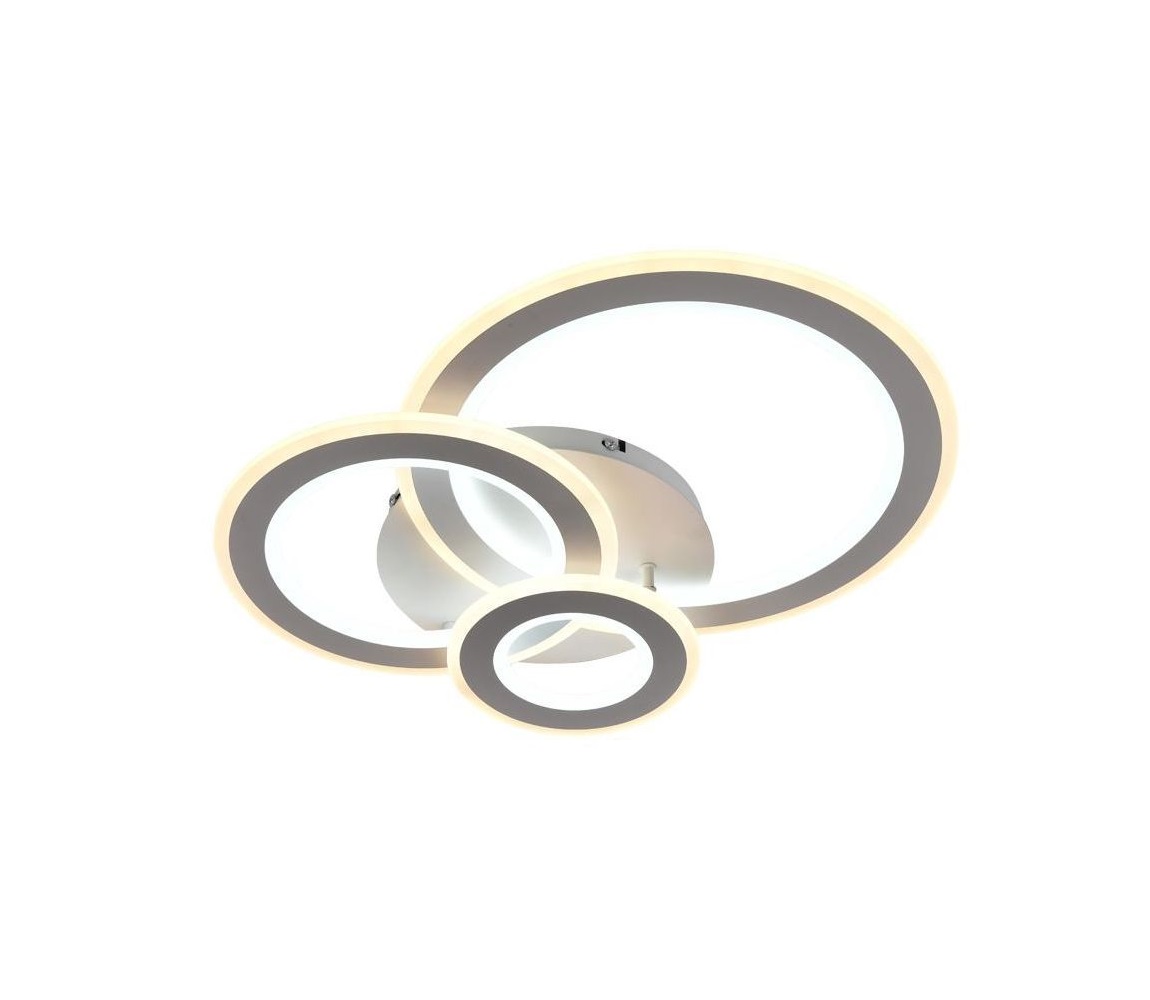 LED Ściemnialny żyrandol natynkowy LED/90W/230V 3000-6500K + pilot