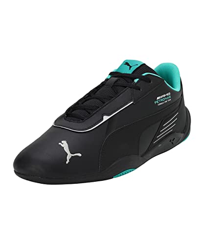 PUMA Męskie trampki MAPF1 R-CAT Machina, czarne, zielone, rozmiar 6