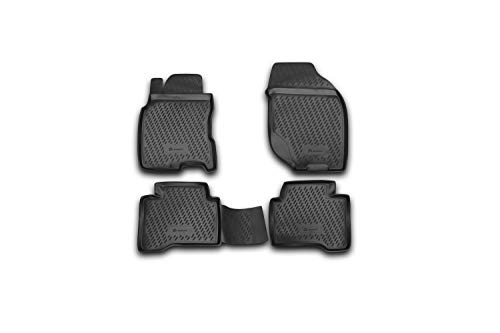 Element antypoślizgowa gumowa mata podłogowa 3D do Nissan X-Trail 30 (I) 01-07
