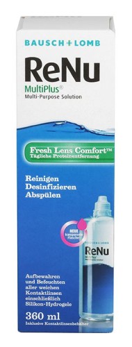 Płyn do soczewek kontaktowych Renu Multiplus 360ml