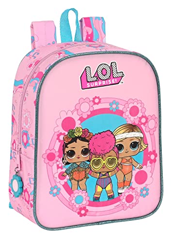 Safta M232 Plecak Unisex dla dzieci, Różowy, Estándar, Casual