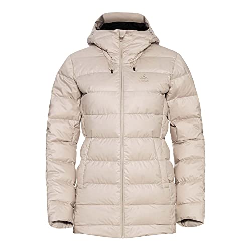 Odlo Damska kurtka SEVERIN N-THERMIC HOODED, srebrna chmura