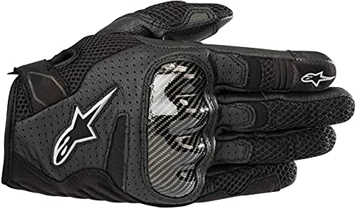 Alpinestars Stella Smx-1 Air V2 rękawice motocyklowe, czarne, L