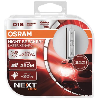 OSRAM XENARC NIGHT BREAKER LASER NextGen D1S (66140XNN-HCB)