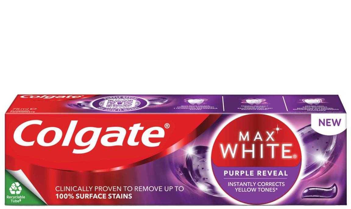 Colgate - Pasta do zębów Max White Purple Reveal 75 ml