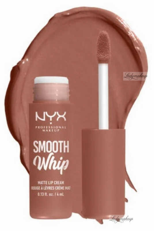 NYX Professional Makeup - SMOOTH WHIP - Matte Lip Cream - Matowa pomadka w płynie - 4 ml - 01 PANCAKE STACKS
