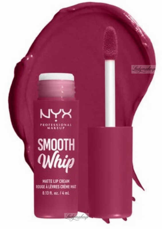 NYX Professional Makeup - SMOOTH WHIP - Matte Lip Cream - Matowa pomadka w płynie - 4 ml - 08 FUZZY SLIPPERS