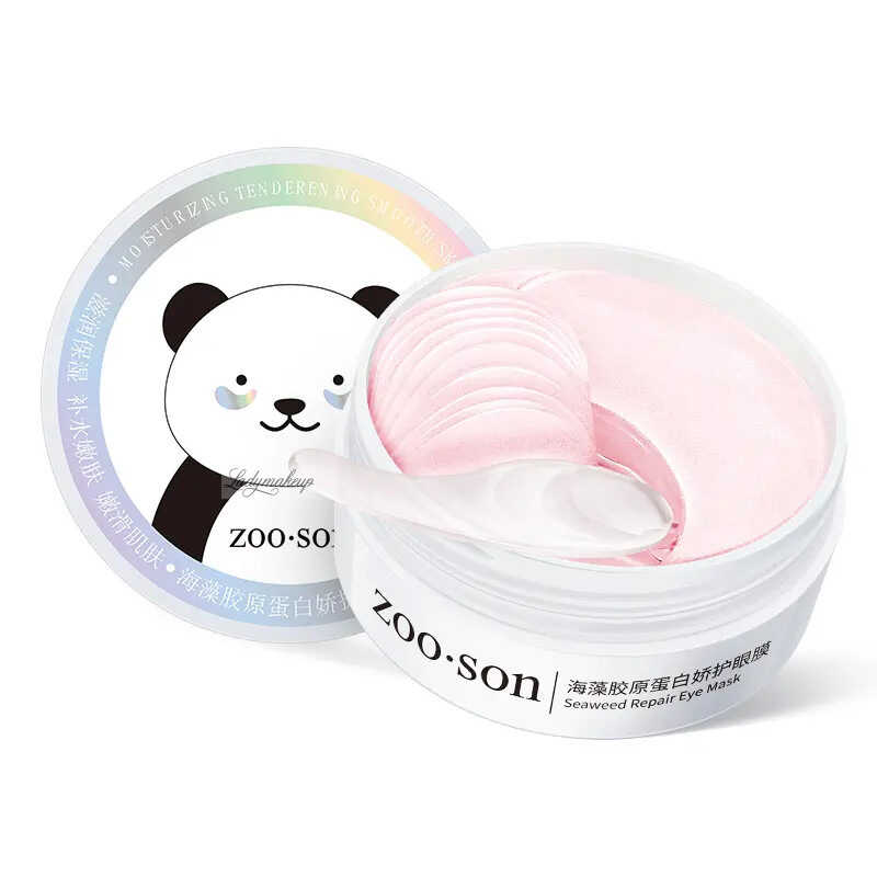 ZOO SON - Seaweed Collagen Eye Mask - Hydrożelowe płatki pod oczy z wodorostami - 60 sztuk